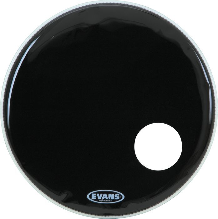 Фото Передний пластик Evans BD20RB EQ3 Resonant Black