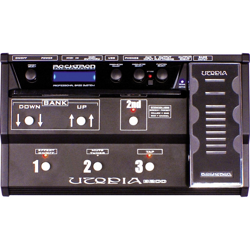 Фото ROCKTRON UTOPIA B 200 Напольный басовый процессор эффектов