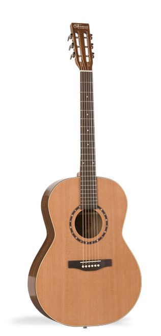 Фото Norman STUDIO ST40+Кейс  акустическая гитара Dreadnought, цвет - натуральный