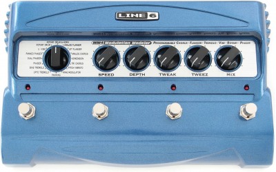 Фото LINE6 MM4 гитарная педаль эффектов, 16 типов модуляционных эффектов, 18 пресетов