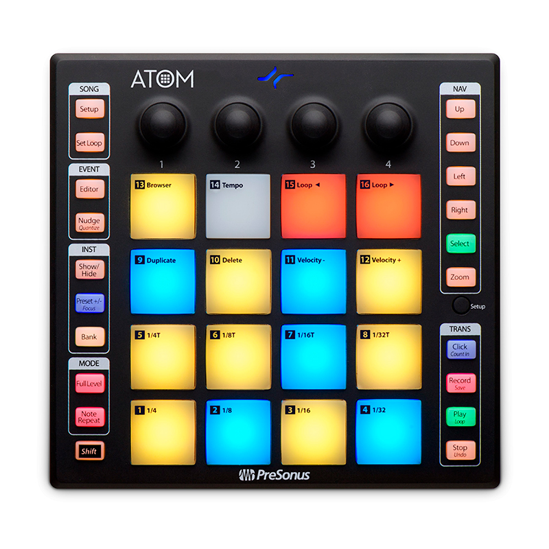 Фото USB-контролер PreSonus ATOM