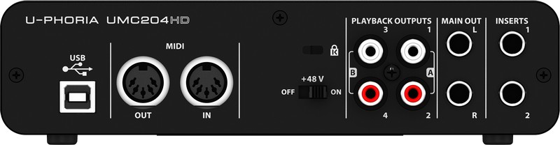 Фото Behringer UMC204HD