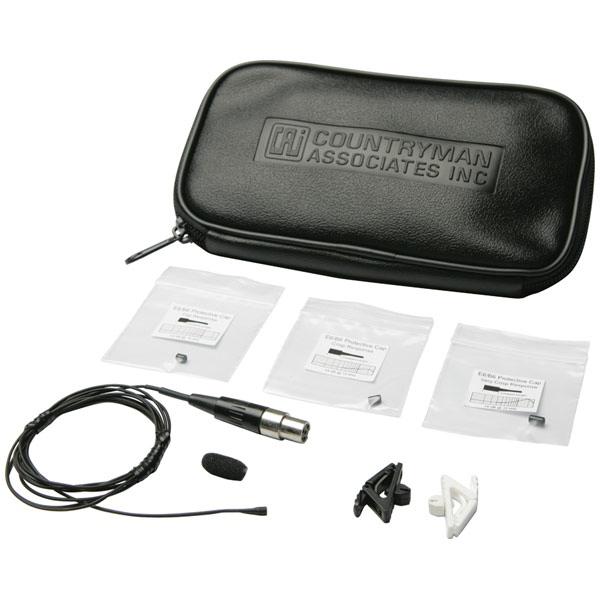 Фото SHURE WCB6B Countryman B6 конденсаторный петличный миниатюрный микрофон, цвет черный