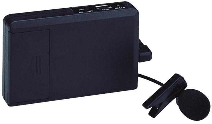 Фото PROAUDIO MS-200T Передатчик системы гида с петличным микрофоном