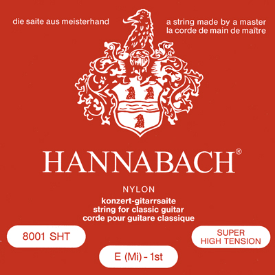 Фото Комплект струн Hannabach 800SHT Red SILVER PLATED