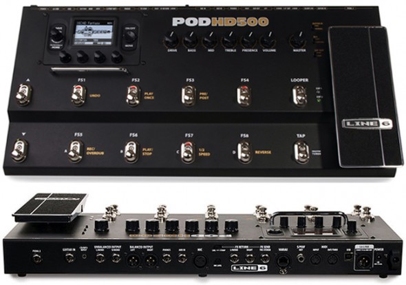 Фото Line6 POD HD500 гитарный процессор