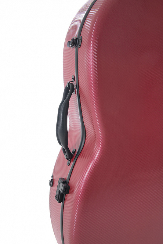 Фото Кейс для виолончели контурный GEWApure CELLO CASE, карбон, красный