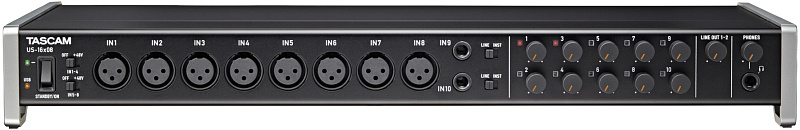 Фото Tascam US-16x08 USB аудио/MIDI интерфейс 