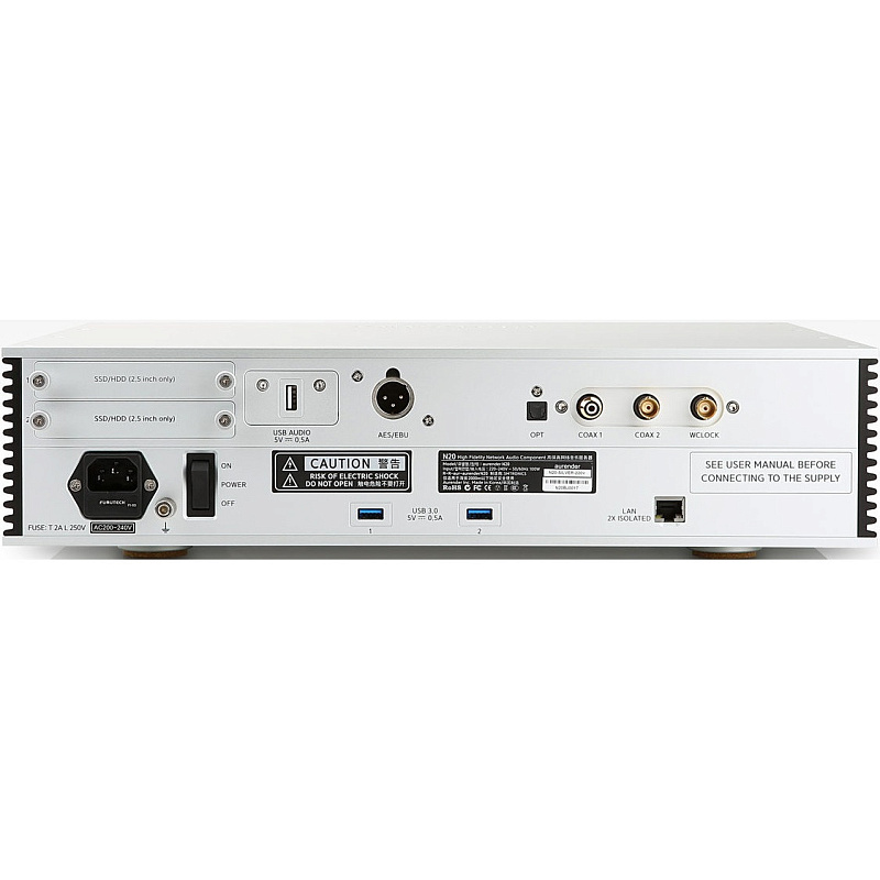 Фото Сетевой плеер Aurender N20 8Tb SSD SILVER