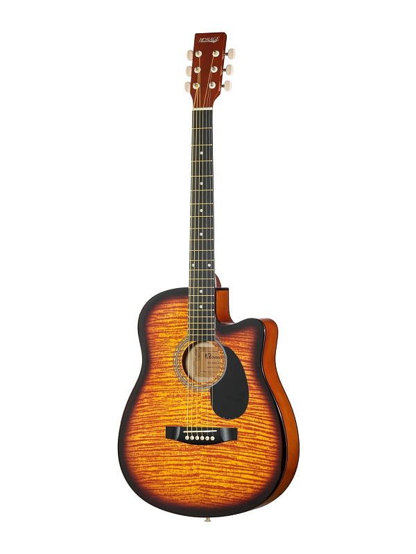 Фото LF-3800CT-SB Фольковая гитара вырез HOMAGE
