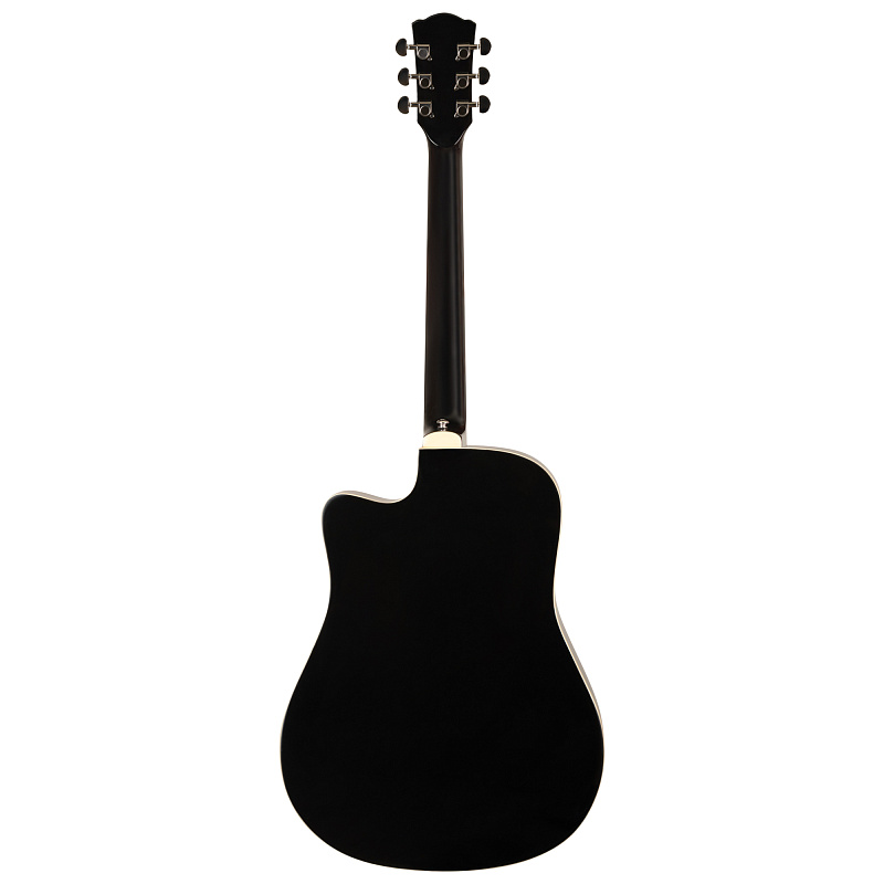 Фото Акустическая гитара ROCKDALE Aurora D6 Gloss C BK