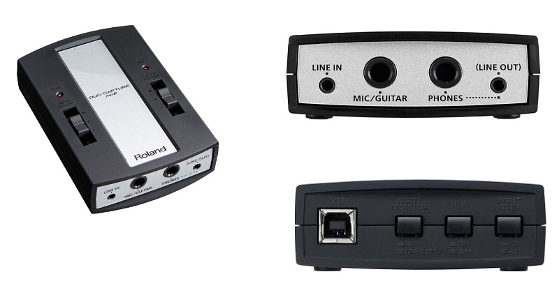 Фото Roland UA-11 DUO-CAPTURE mk2 внешний аудиоинтерфейс USB