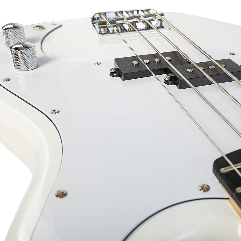 Фото Бас-гитара ROCKDALE Stars PB Bass White