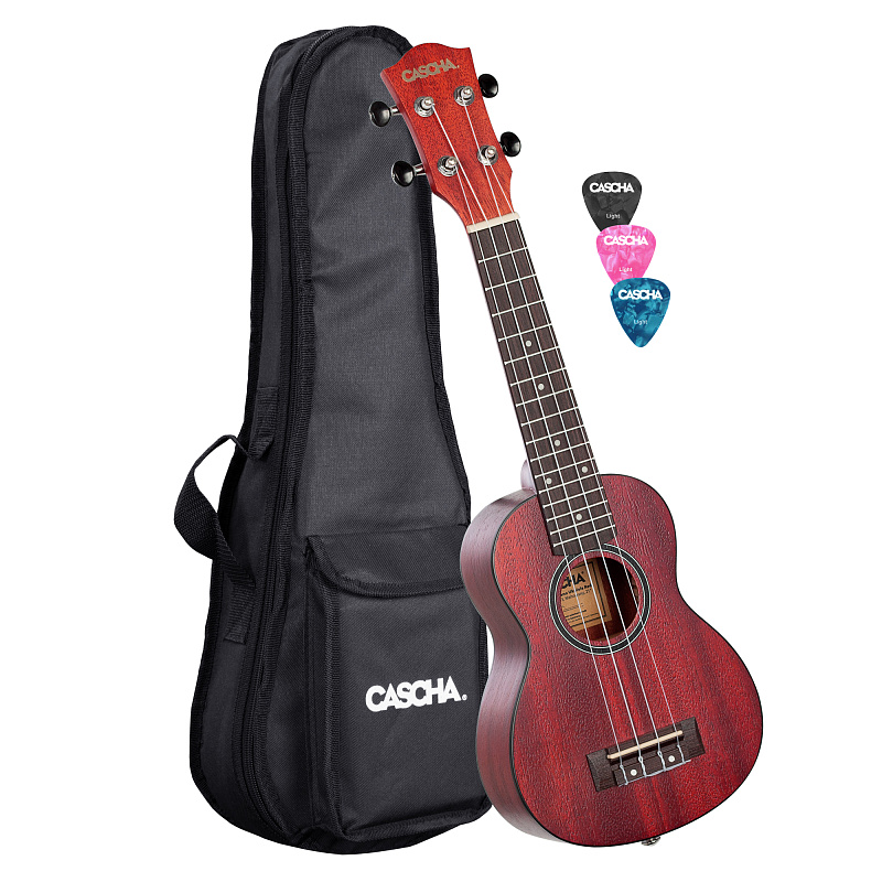 Фото Укулеле сопрано Cascha HH-2263 Mahogany Series