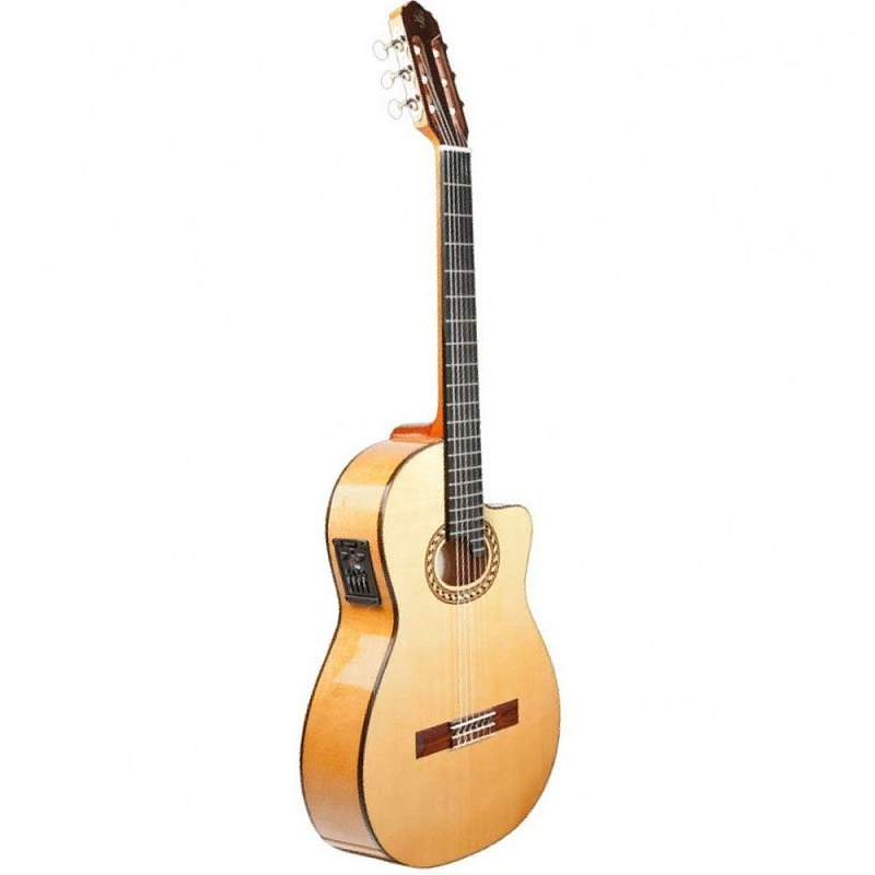 Фото Гитара классическая электроакустическая Saez PRUDENCIO Cutaway Model 59 (6-CW)