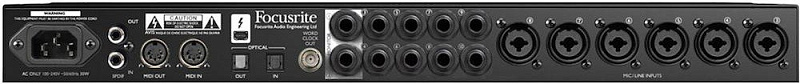 Фото FOCUSRITE Clarett 8Pre USB