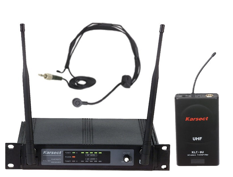 Фото KARSECT KRU101/HT-1C Радиосистема с головным микрофоном