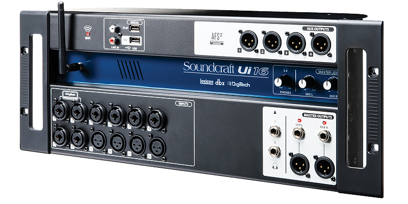 Фото Цифровой микшерный пульт Soundcraft Ui-16