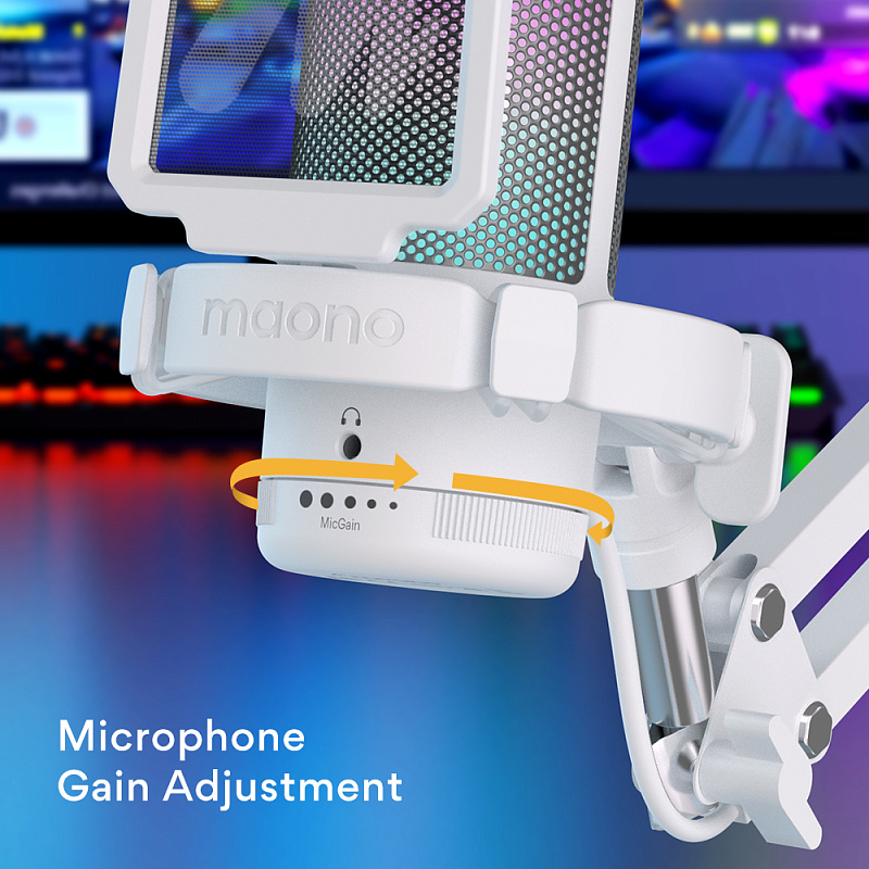 Фото Микрофон Maono DGM20S (white)