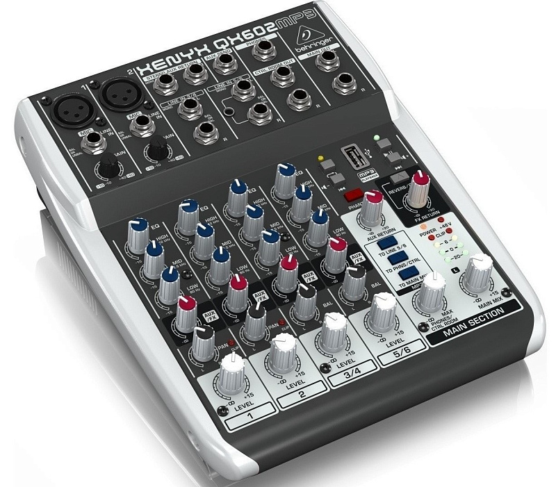 Фото Микшерный пульт Behringer QX602MP3