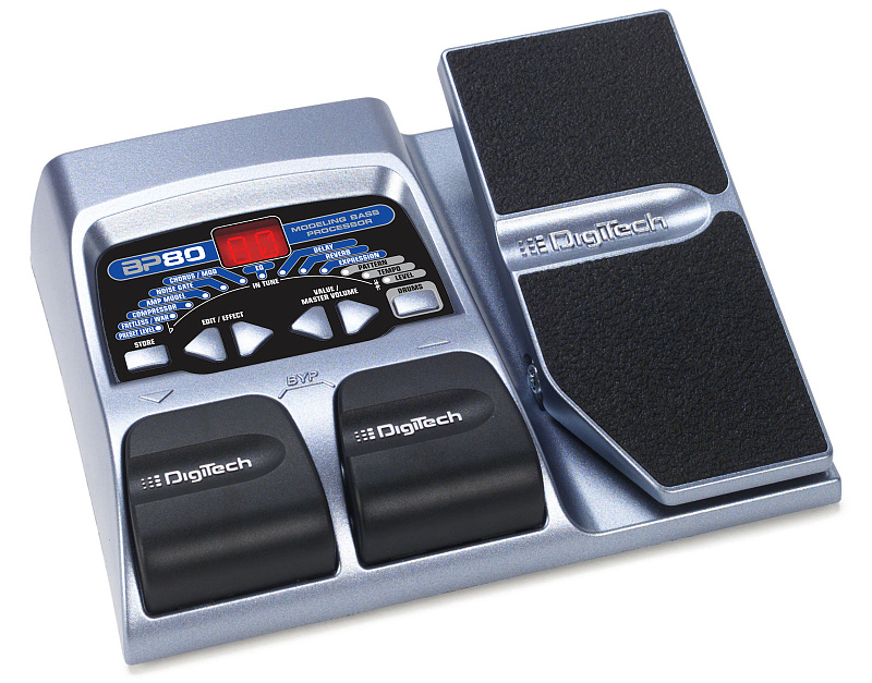 Фото Басовый процессор DIGITECH BP80 BASS MODELLING PROCESSOR W/ POWER SUPPLY