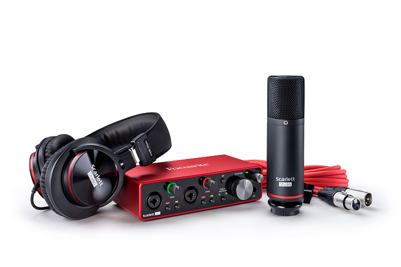 Фото Комплект FOCUSRITE Scarlett 2i2 Studio 3rd Gen