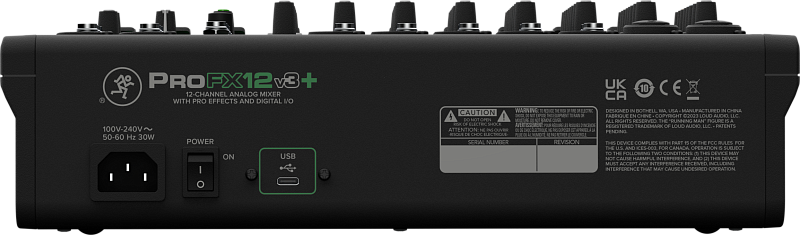 Фото Микшерный пульт Mackie ProFX12v3 +