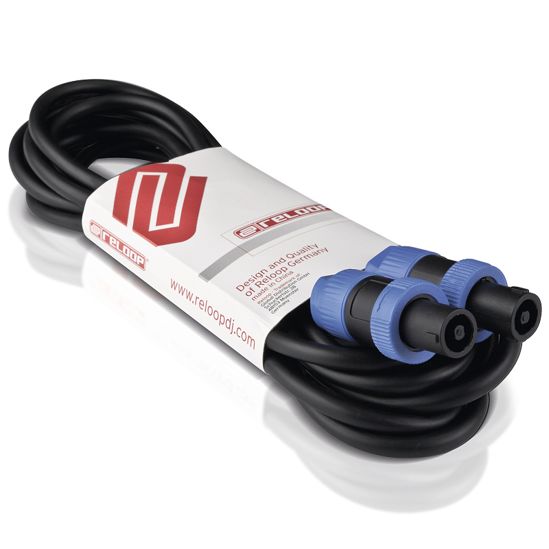 Фото Reloop Speaker cable pro 5m Кабель акустический 