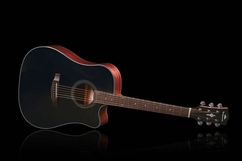 Фото Акустическая гитара KEPMA EDC Black