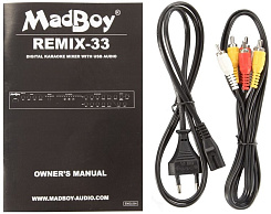 Цифровой микшерный пульт Madboy REMIX-33