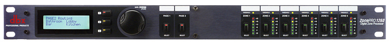 Фото Аудио процессор для многозонных систем DBX Zonepro 1260