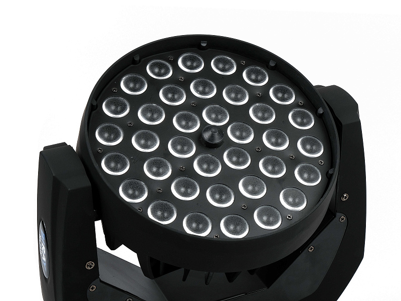 Фото Моторизированная голова Wash Zoom RGBW Bi Ray ML36W