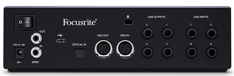 Фото Интерфейс FOCUSRITE Clarett+ 4Pre