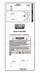 Активная акустическая система Xline ALFA P-12A DSP