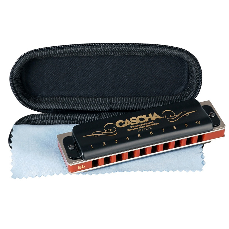Фото Губная гармошка, Cascha HH-2222 Professional Blues Bb
