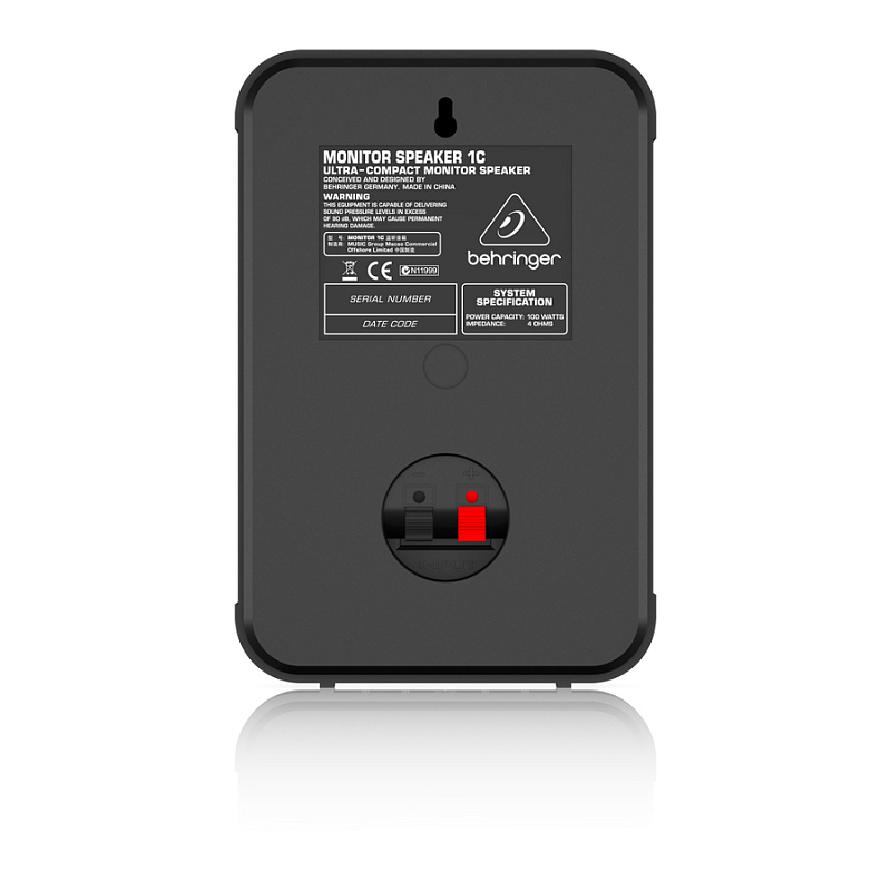 Фото Студийные мониторы Behringer MONITOR SPEAKERS 1C-BK